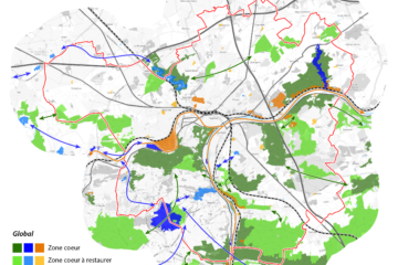 Cartographie du réseau écologique wallon